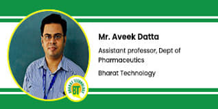 Bharat Technology, Howrah, Assistant professor, - Department of Pharmaceutics: Mr. Aveek Datta Interview